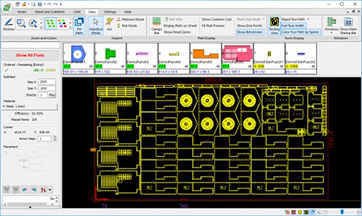 CNC nesting software